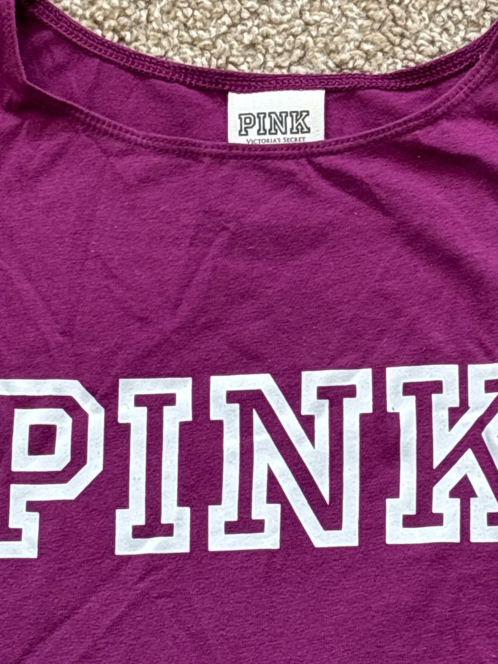 PINK Victoria's Secret tank bodysuit
